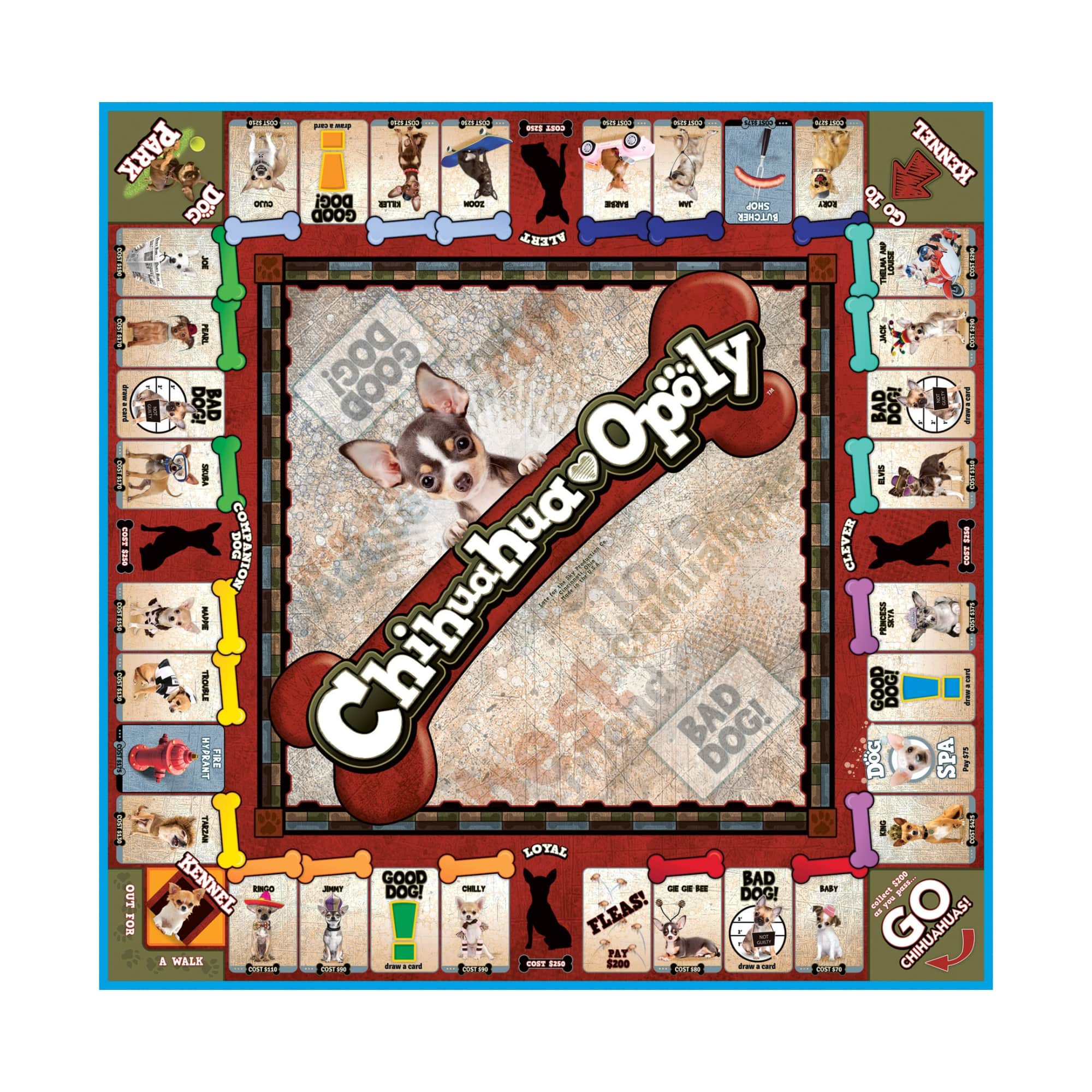 Late For The Sky Chihuahua-Opoly™ Board Game